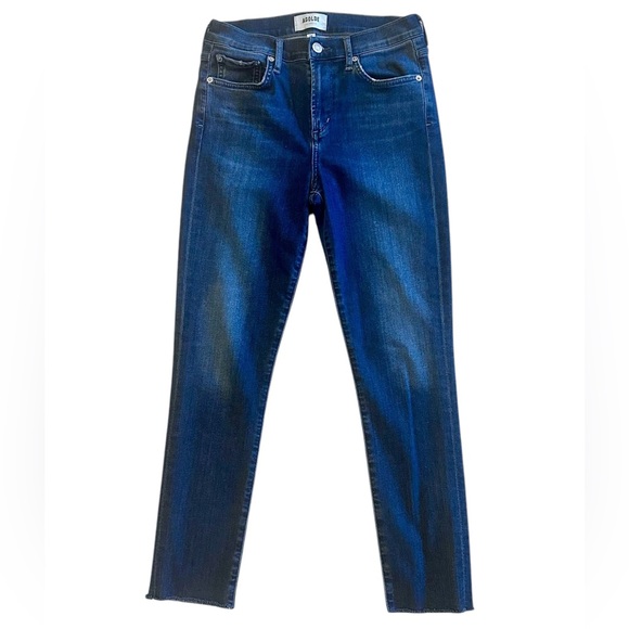 AGOLDE | Sophie Cropped Jeans High-Rise Raw Hem - Picture 2 of 9